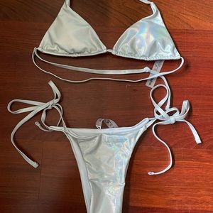 Aluminum swimsuit